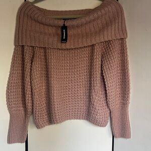 Express Soft Off Shoulder Sweater